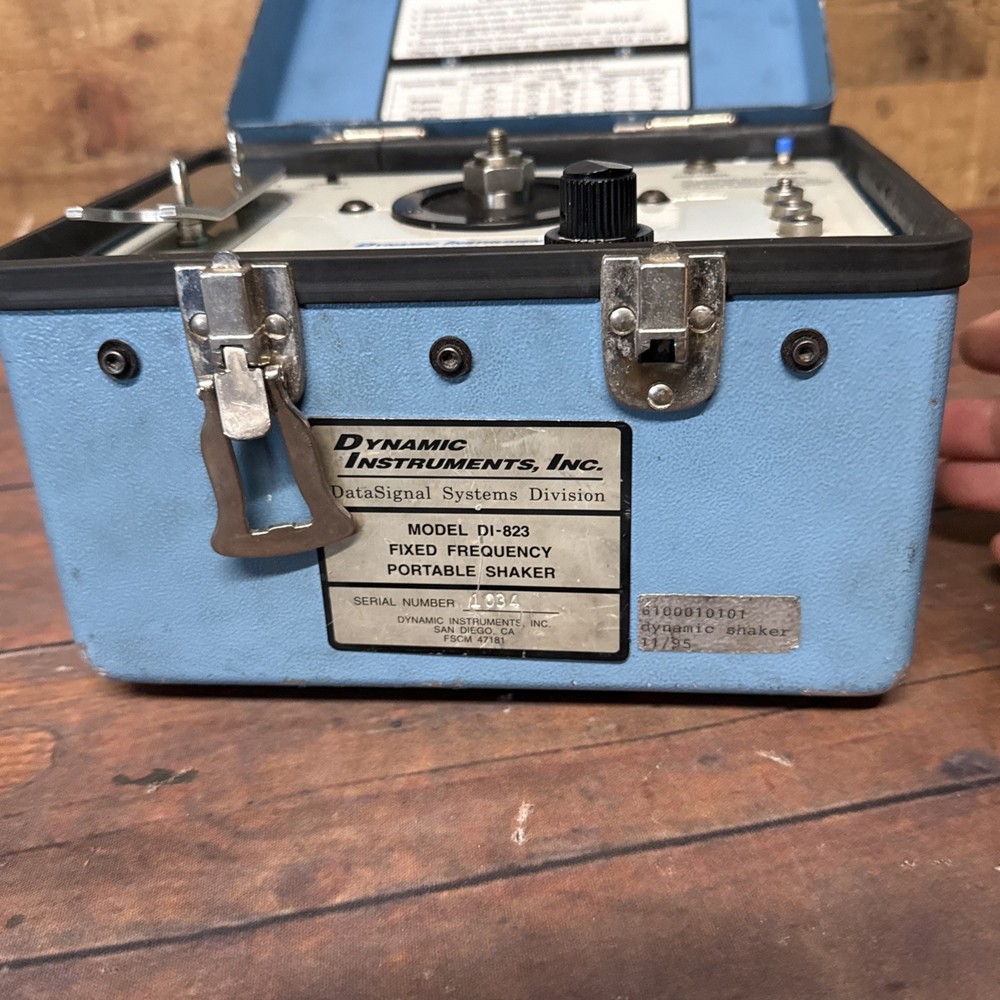 Hardy Dynamic Instruments DI-823 Fixed Frequency Portable Shaker System - PS64