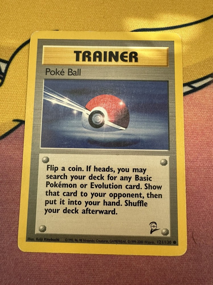 Vintage Trainer Cards