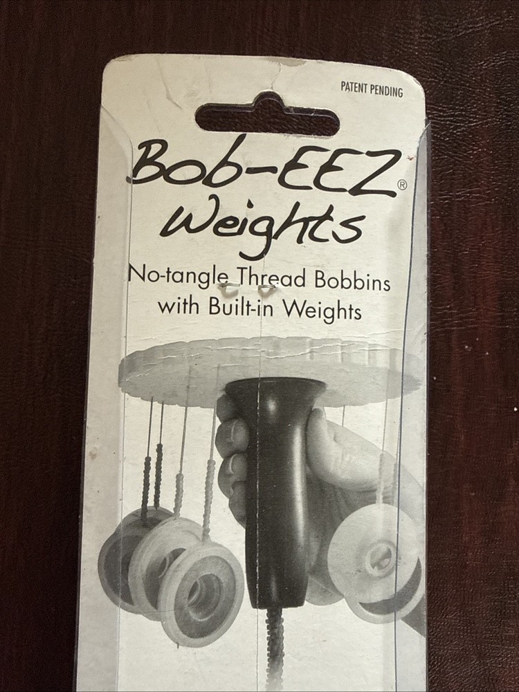 Beadsmith Bob-EEZ Weights No-Tangle Thread Bobbins Kumihimo Crafting Tool NWT
