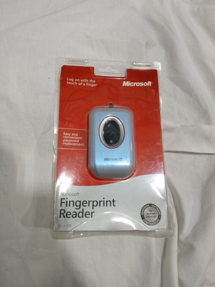 Microsoft Fingerprint Reader Model 1033 Password Replacement Windows XP New