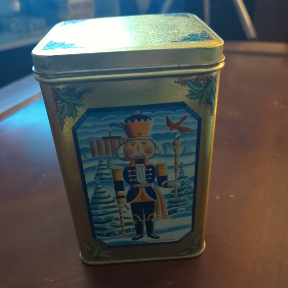 VTG Christmas Nutcracker Tin