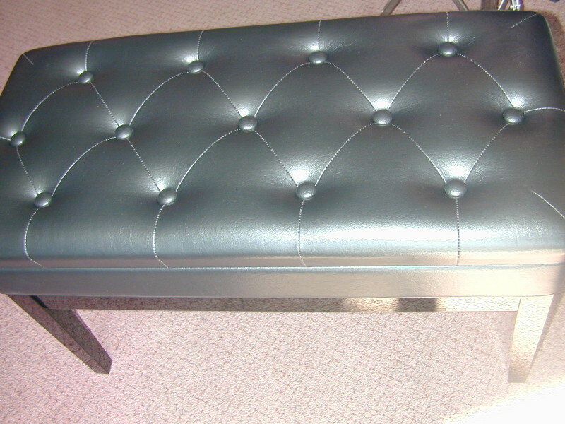 30" Adjustable Artist Piano Bench w/Storage