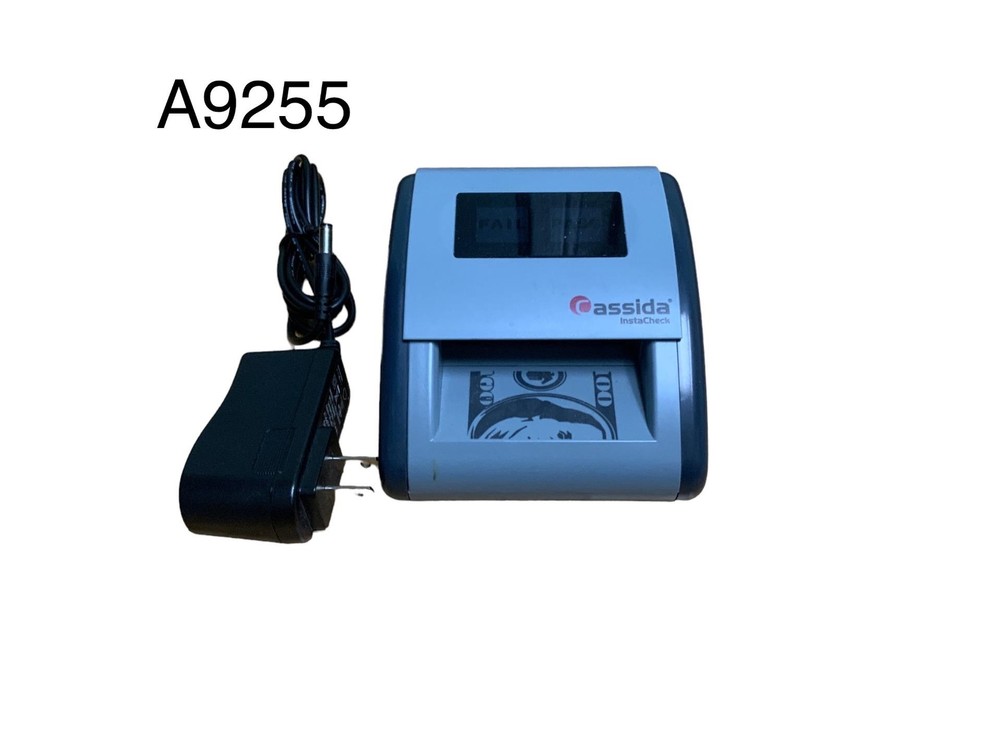 Cassida InstaCheck Automatic Counterfeit Detector w/ Infrared, Magnetic & Ultrav