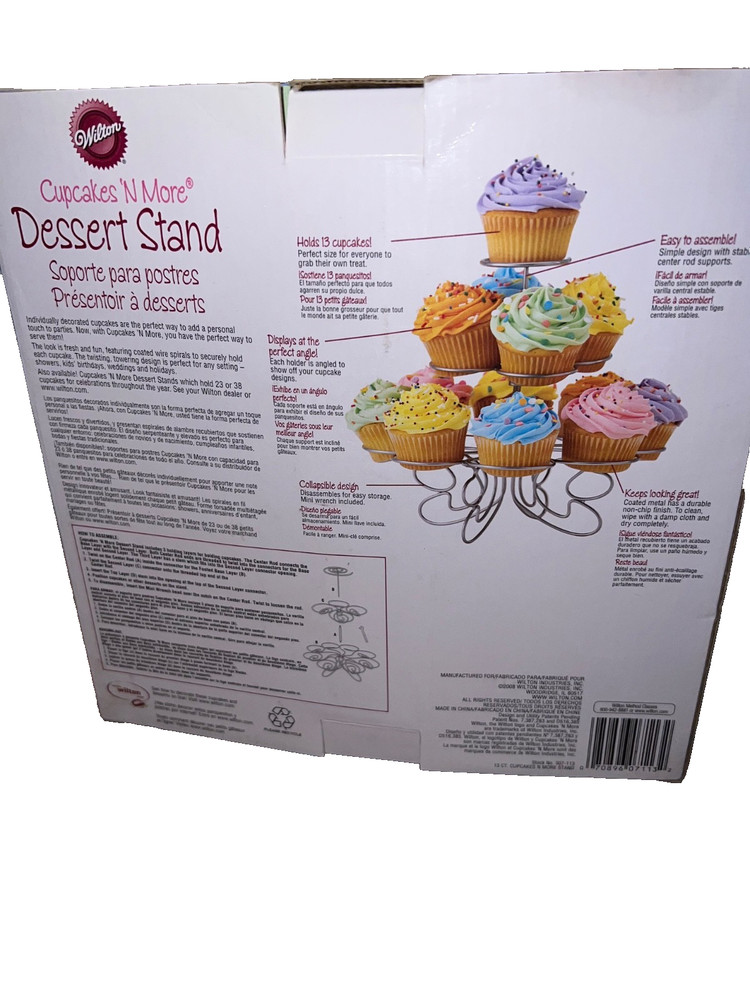 2 Cupcake Stand Holders 13 Per Stand Dessert Stand