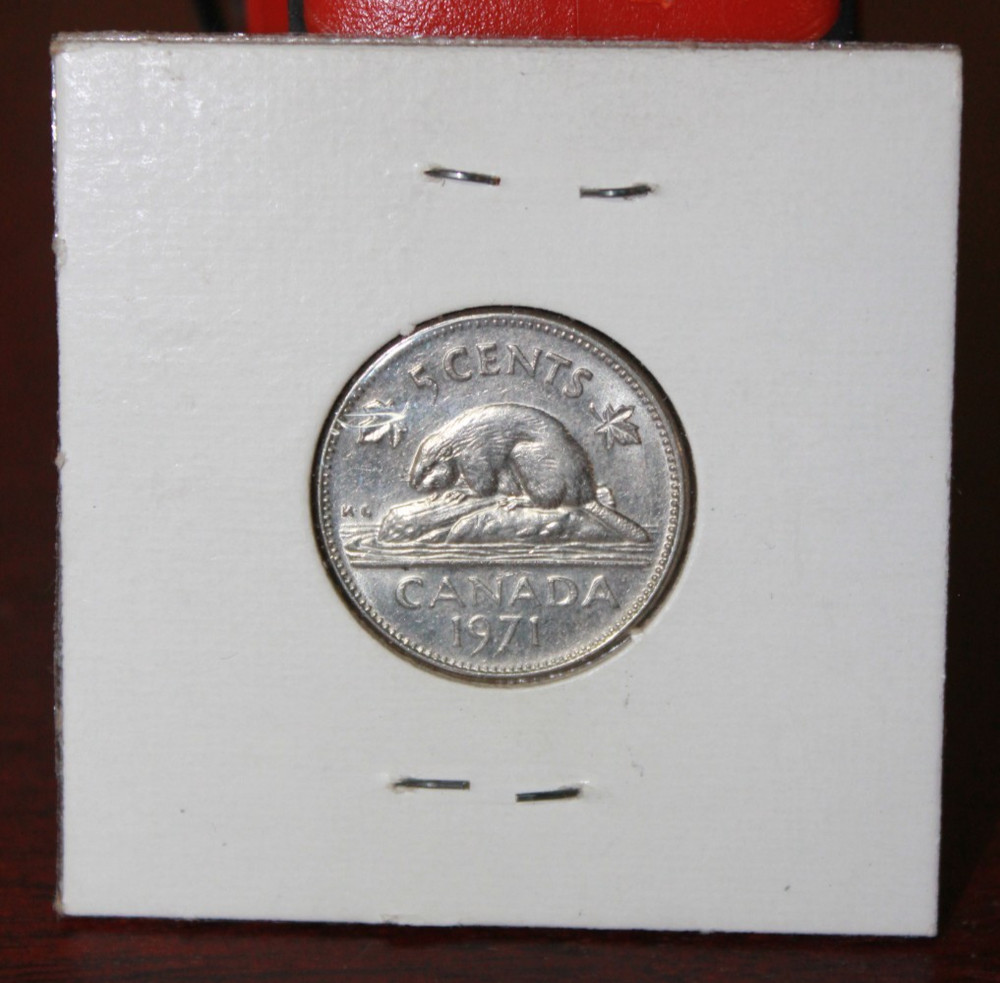 1971 Canada 5 cents