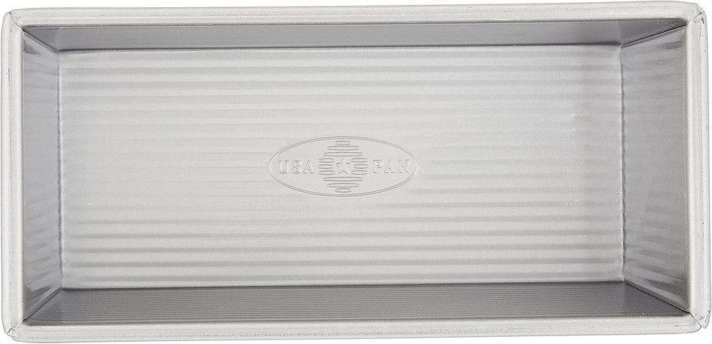 Bakeware Pullman Loaf Pan With Cover, 9 x 4 inch, Nonstick & Quick Release Co...