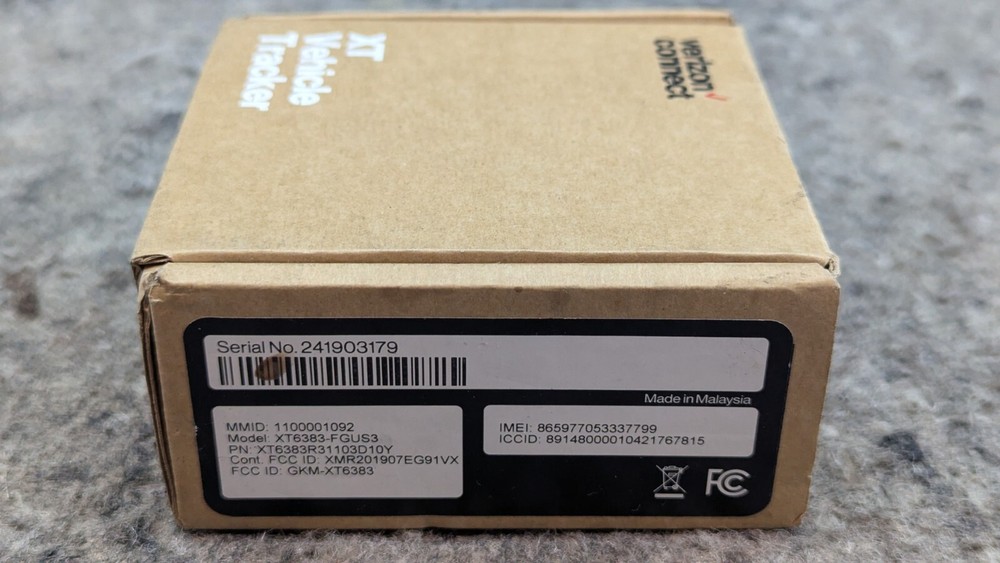 🔥NEW🔥 Verizon Connect XT Vehicle Tracker XT6383-FGUS3
