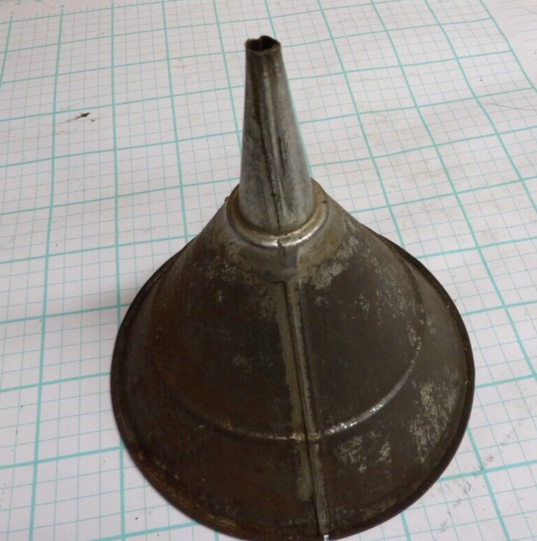 Vintage Metal Cone Strainer/Sifter/Colander About 4 1/2" diameter