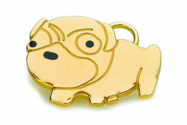 Pug Pet ID Tag