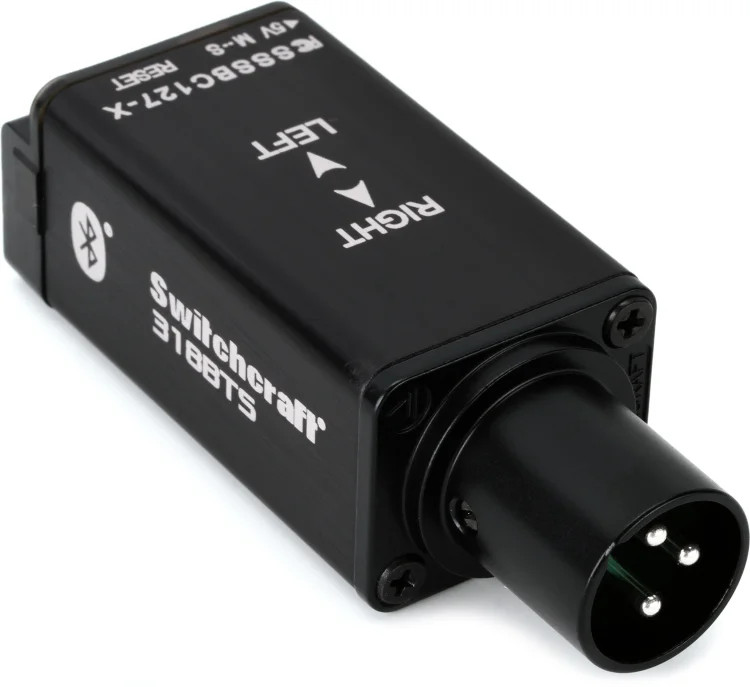 Switchcraft AudioStix 318BTS XLR Bluetooth Receiver - Stereo