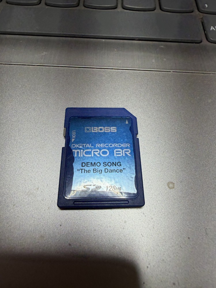 BOSS Micro-BR memory card