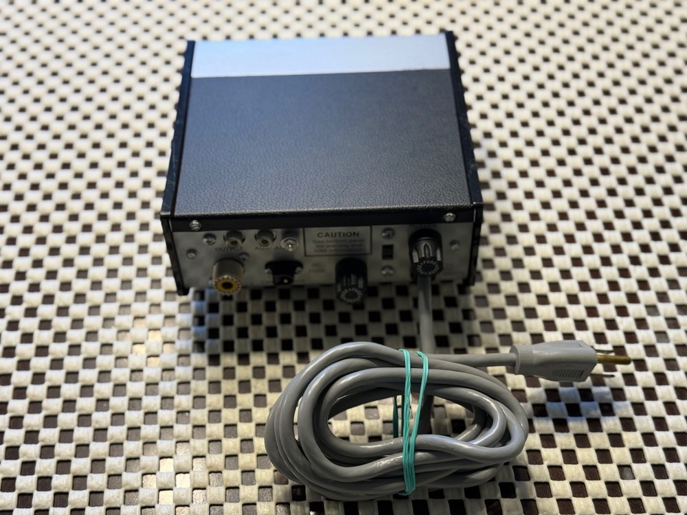 Three Dymek DA 100D antenna system indoor control units