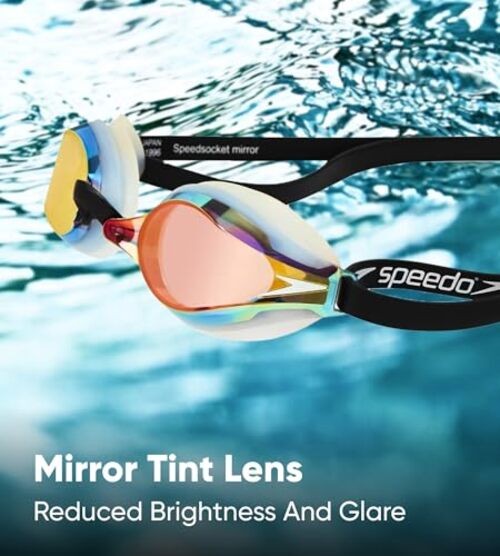 Fastskin Speedsocket 2 Mirrored Goggles White/Copper