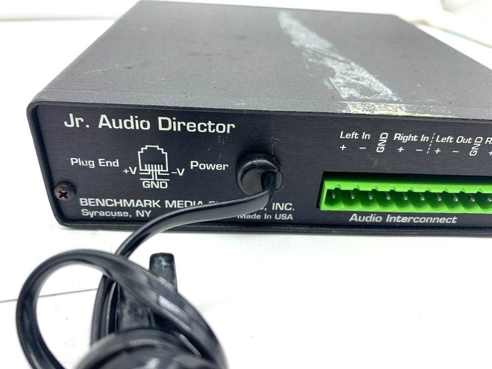 BENCHMARK MEDIA SYSTEMS JR. AUDIO DIRECTOR