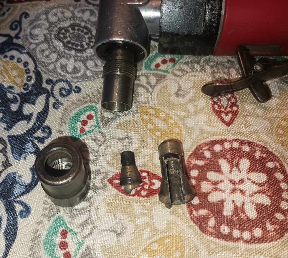 MAC 3/8 PNUMATIC AIR DRILL MODEL AD511 W/ JACOBS CHUCK NON-REVERSE Fast Free Sp