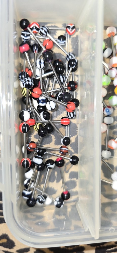 20 Pieces Tongue Ring Lot