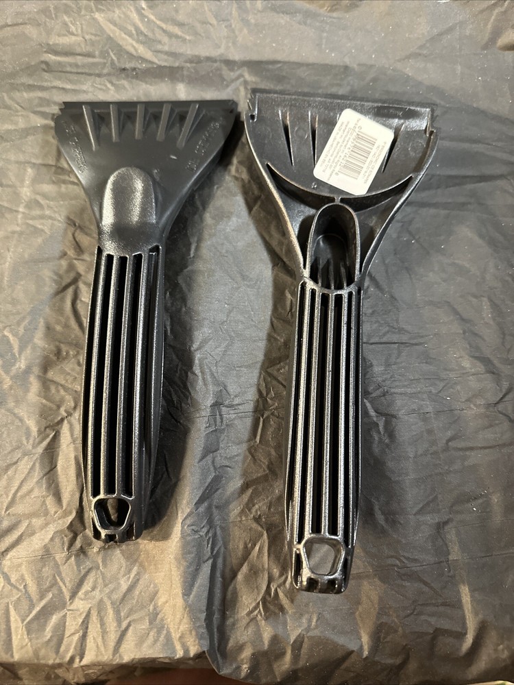 2 Pack Ice Scraper Car Window Windshield Chipper Snow Tool 9’ Ergonomic, New