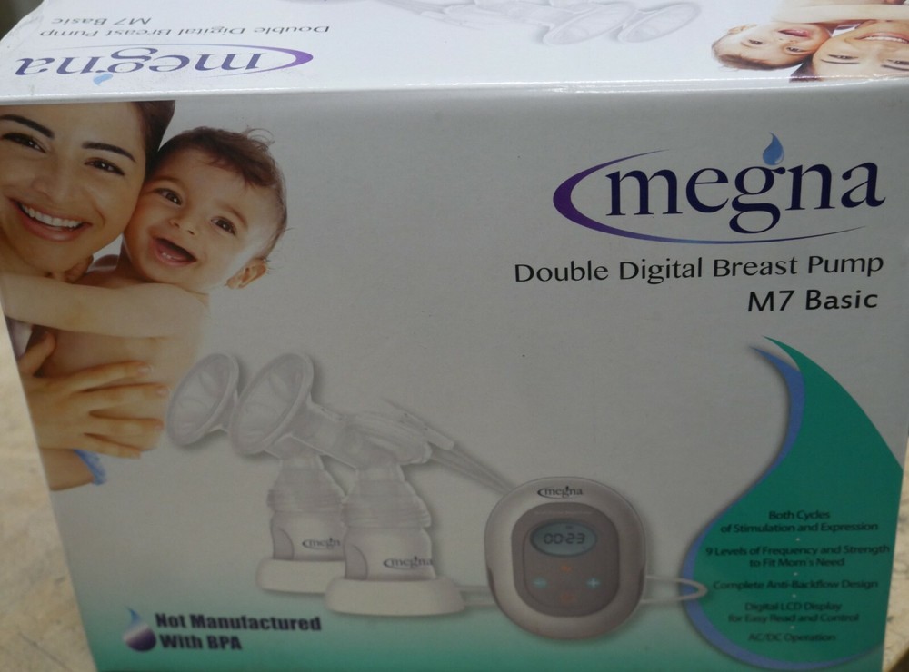Megna double digital breast pump m7 basic NEW FREE SHIPPING