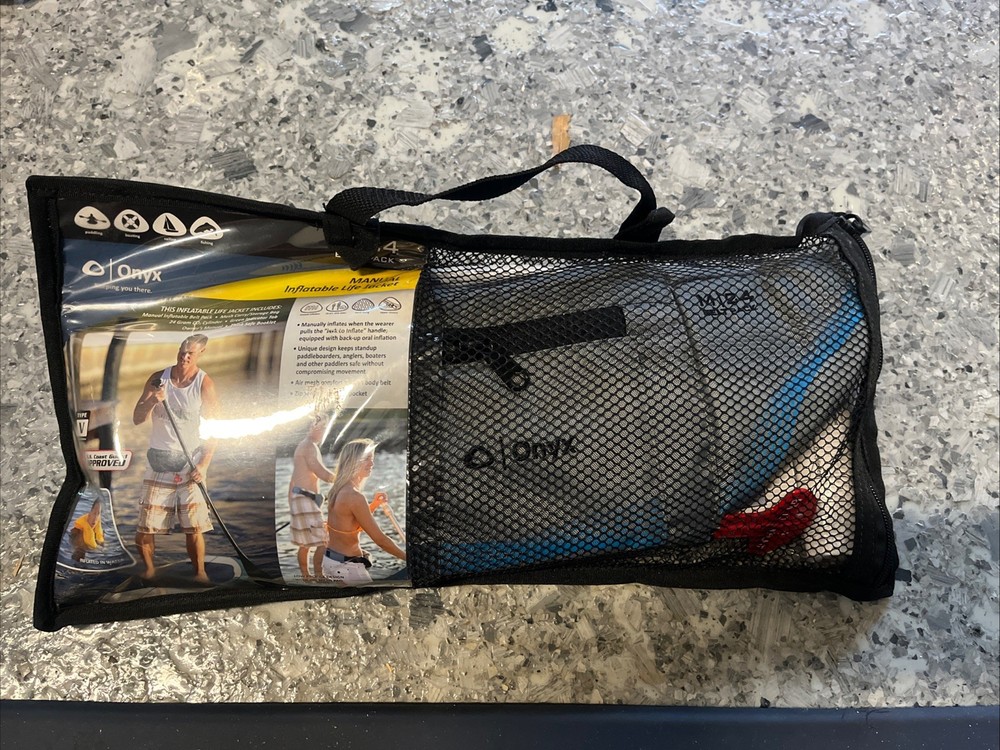 ONYX M-24 ESSENTIAL MANUAL INFLATABLE LIFE JACKET