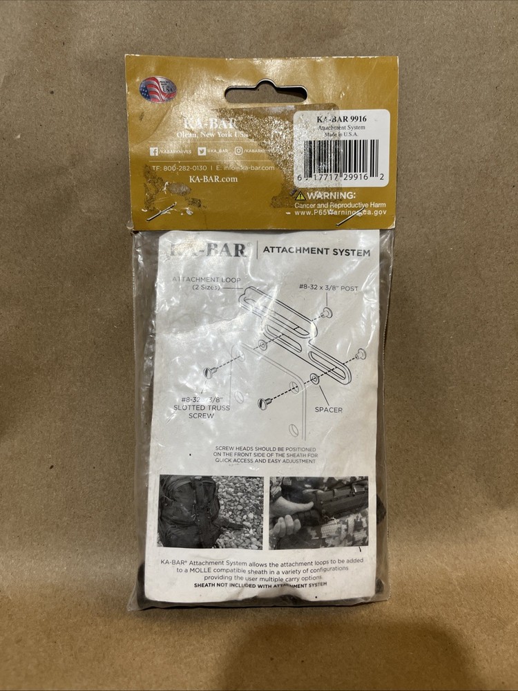 Ka-Bar Attachment System 9916