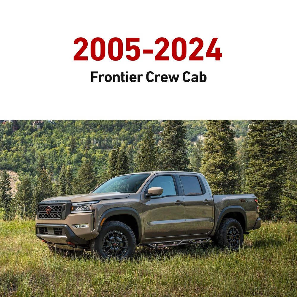 Drop Down Side Step for 2005-2025 Nissan Frontier Crew Cab