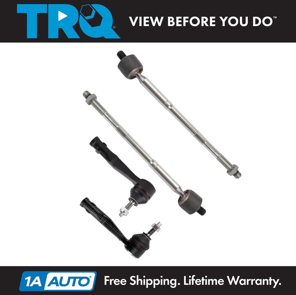 TRQ Inner and Outer Tie Rod Set For 2017-2020 Jeep Compass