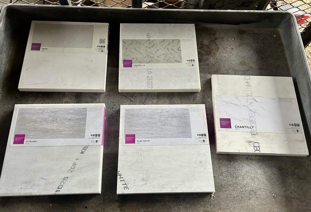 Pallet Of Assorted Quartz Tiles
