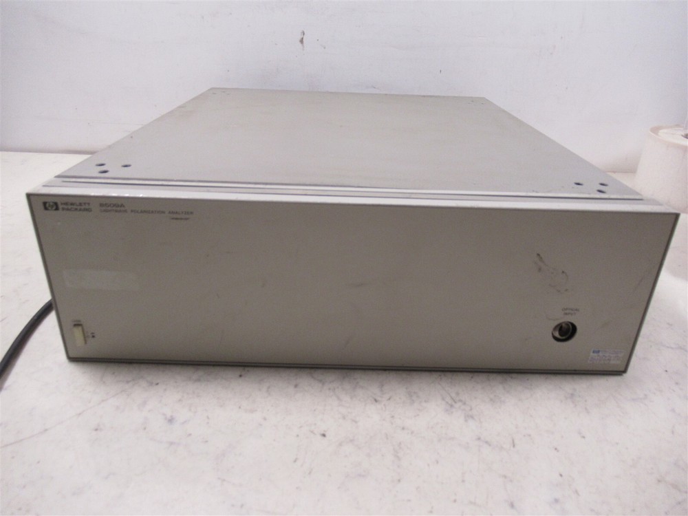 Hewlett Packard 8509A Lightwave Polarization Analyzer