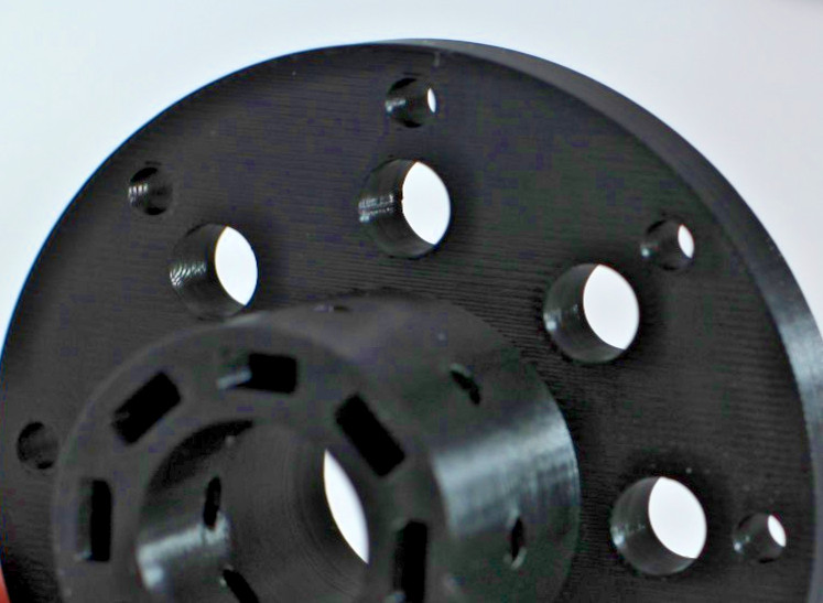 Wifi Grid Dish Enhanced Boom Adapter Plate for Discovery Feeds