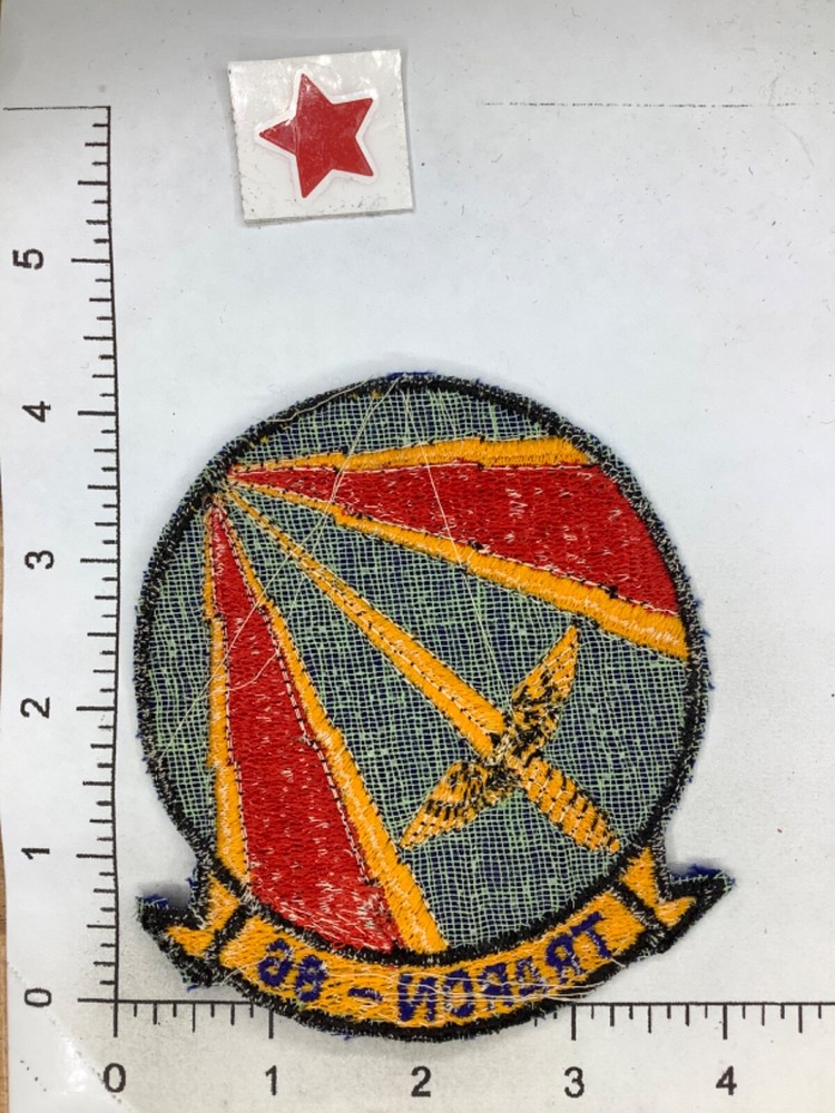 VINTAGE US NAVY TRARON-86 SQUADRON PATCH