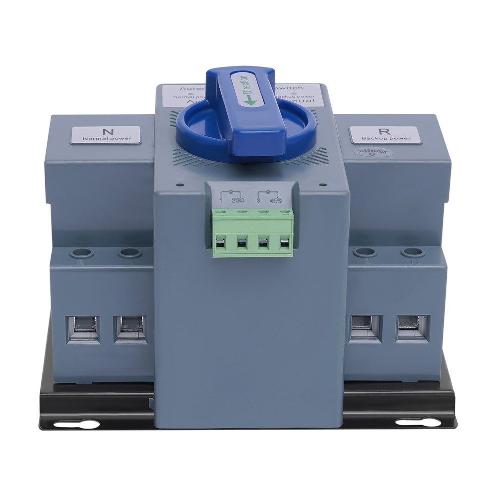60HZ Double Power Automatic Change-over Switch Generator Change-over Blue