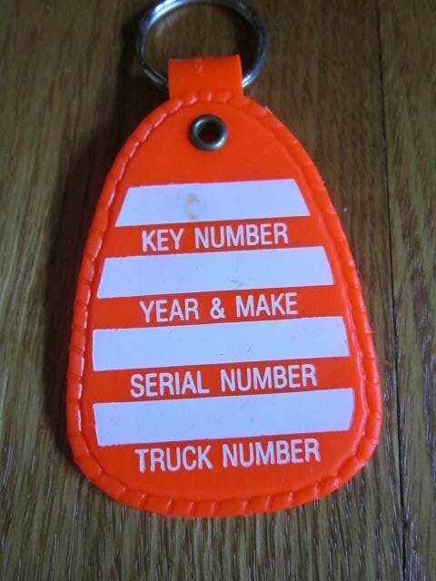 Key Ring UFPO Underground Facilities Protective Organization Call B4Dig Keychain