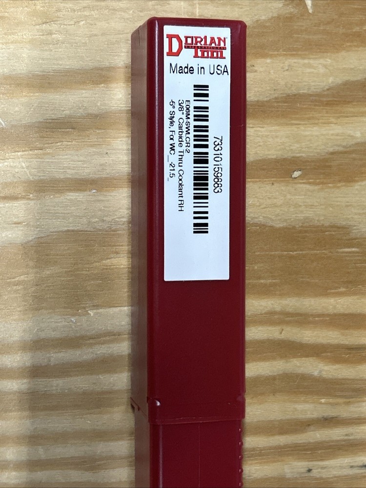 Dorian 3/8(.375) Carbide Boring Bar