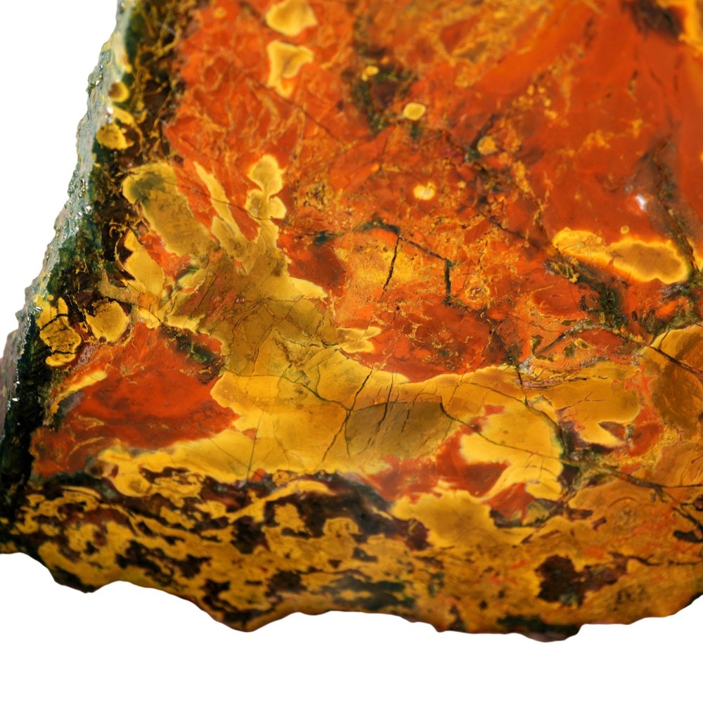 Kaleidoscope Jasper Slab - Floating Orb Deposit