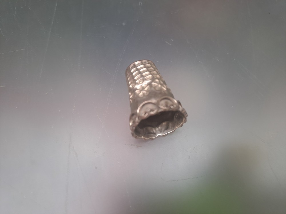 Mexican sterling silver Thimble