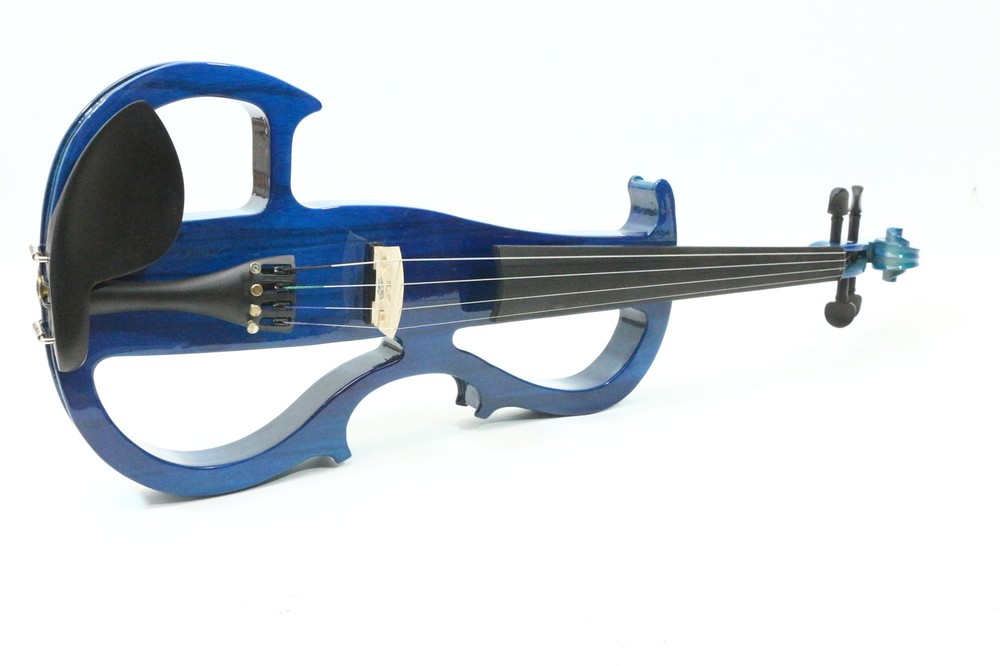 4 String Electric Viola 16 inch Silent viola Practice Ebony parts with case bow
