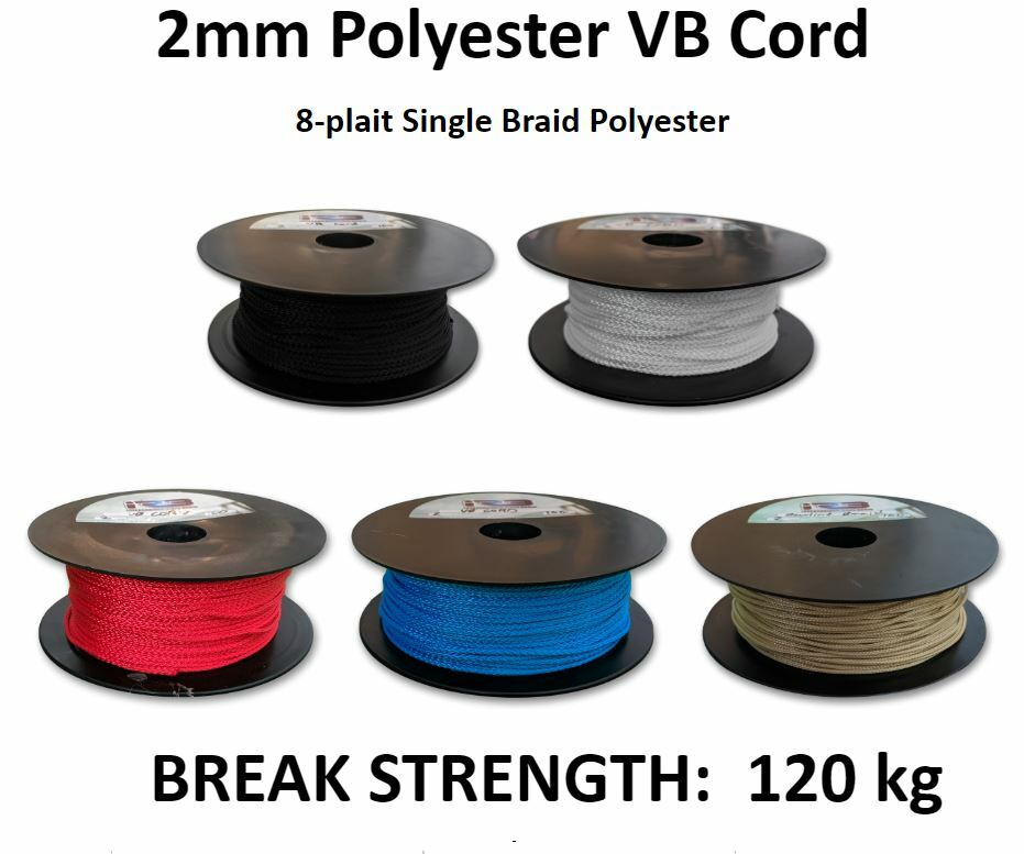 Australian Made 2mm Polyester VB Cord *PER 10 METRES* Venetian Blind Rope String
