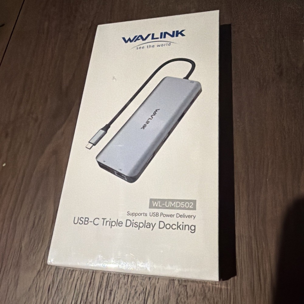 usb c triple display docking station