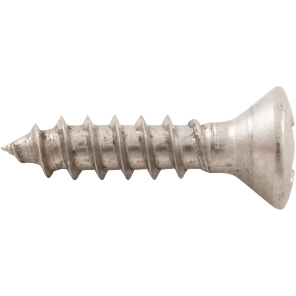 Screw, #6-20 x 5/8", Flat, Phillips, SS