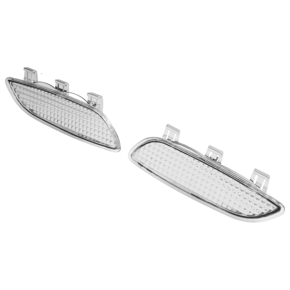 Clear Front Bumper Side Marker Lights Reflector For BMW M3 E90 E92 E93 2008-13