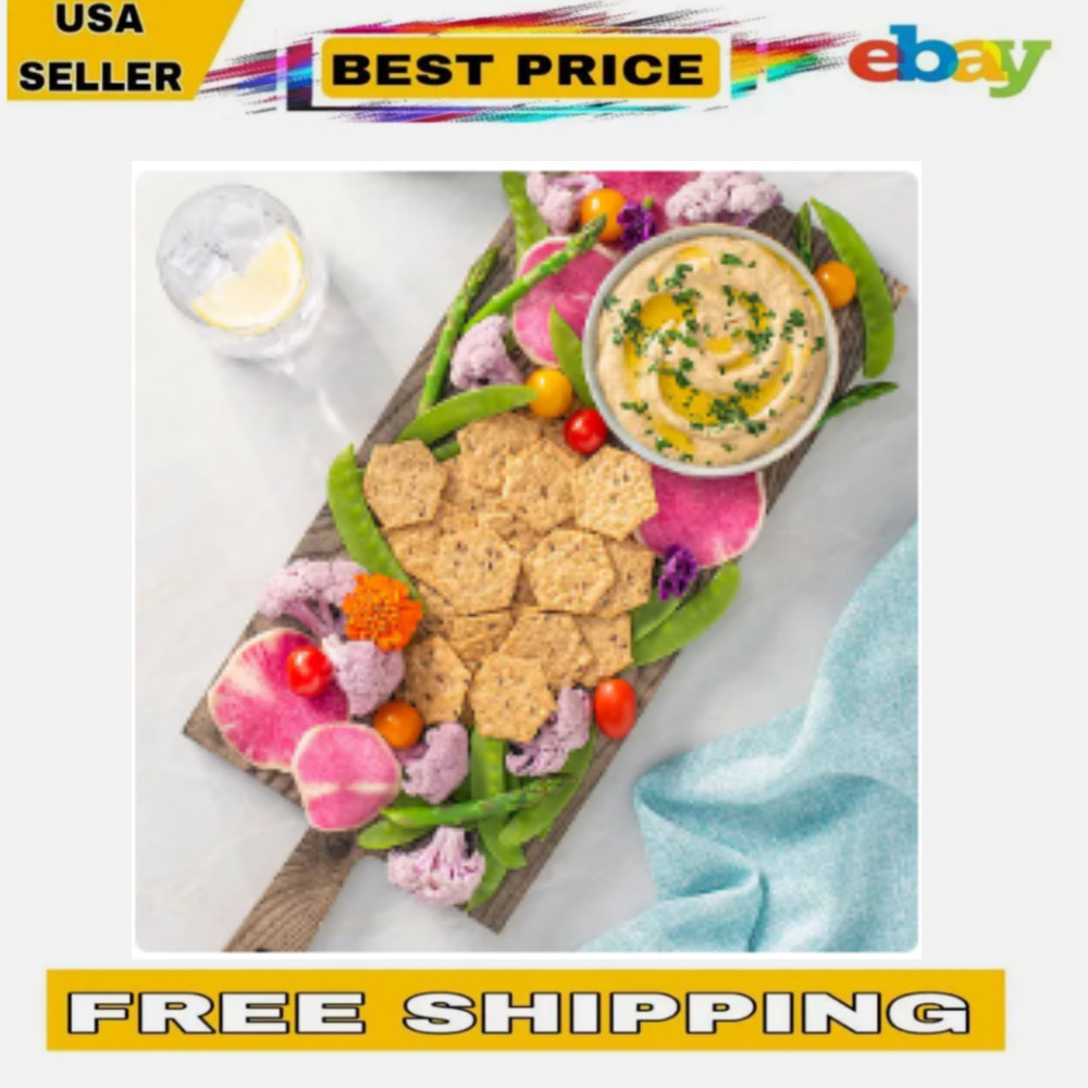 Crunchmaster 5 Seed Multi Grain Cracker 10 oz 2 Pack Gluten Free Snack