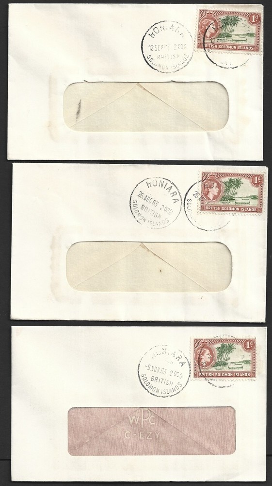 Solomon Islands 1961-69 covers (25)