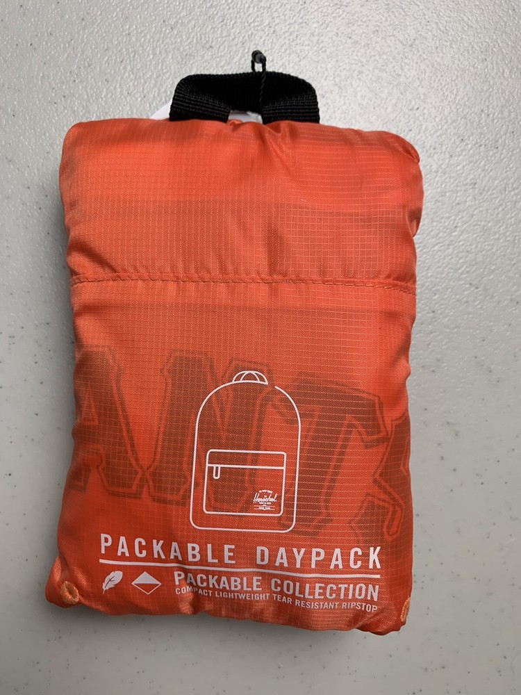 MLB Herschel Supply Co. Packable Daypack Backpack SAN FRANCISCO GIANTS Baseball