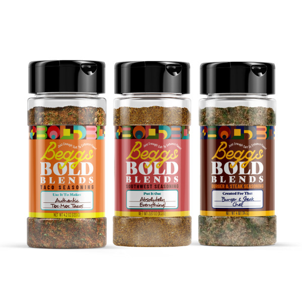 Beggs Bold Blends   Weekender Trio (low sodium)  GIFT SET  Spices