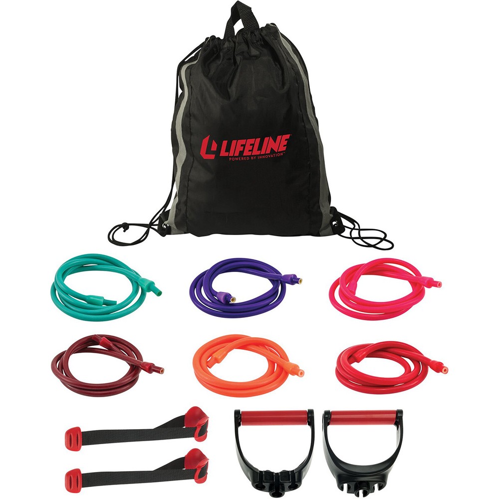 Lifeline USA PRO Variable Resistance Training Kit - Multicolor