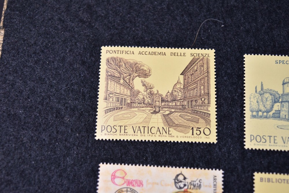 VATICAN 1986 VATICAN ACADEMIES STAMPS