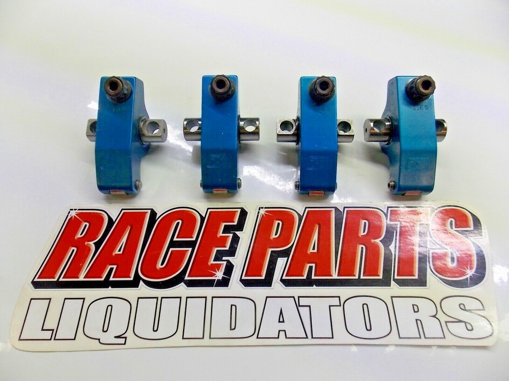4) 1.65 T&D ROLLER ROCKER ARMS Code E 1.520 pivot .080 R OFFSET JESEL 080619-64