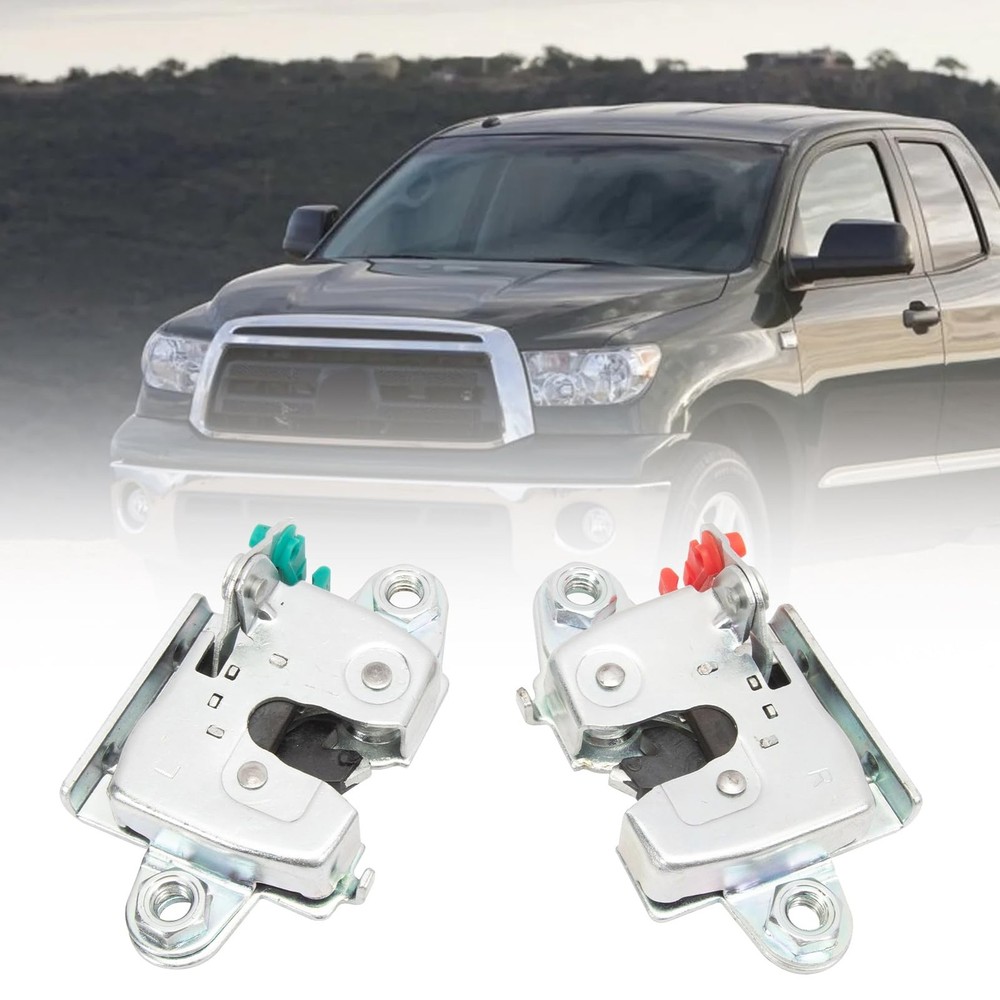 1 Pair Tailgate Latch Lock Left and Right Fits for 2007-2020 Tundra /