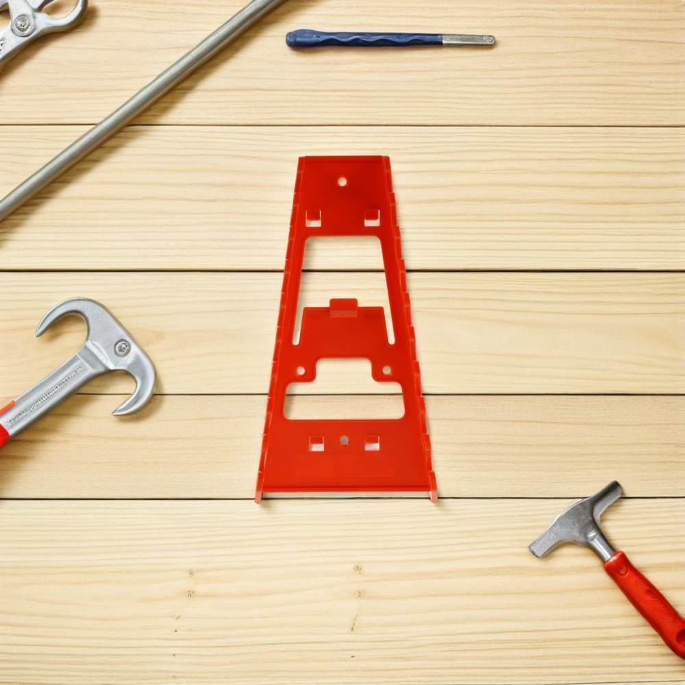 2 Pcs Wrench Rack Pegboard Tool Holders Small Repair Parts Container