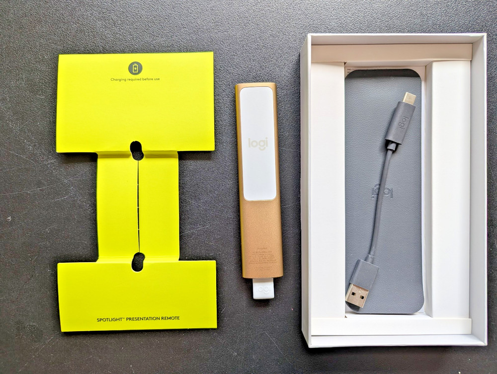 Logitech Spotlight Presentation Remote New In Box